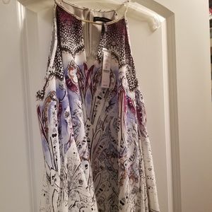 Flowing silky sexy blouse